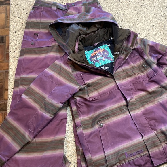 Burton ski/board pants and coat